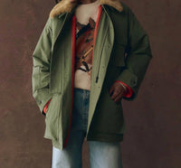 The Great. - The Quilted Liner Parka Jacket