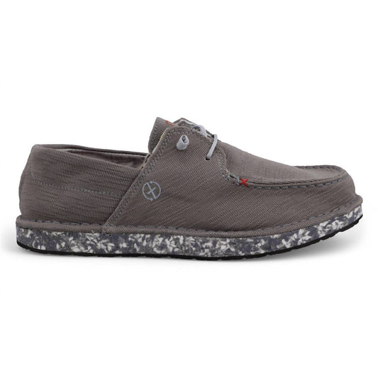 Twisted X - Men's X Grey Circular Project Boat Shoe