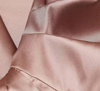 Teri Jon - One Shoulder Two Tone Gazar Peplum Gown