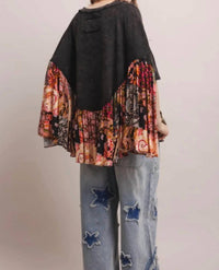 Blue Velvet - Rock & Roll Oversized Poncho