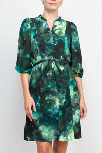 Nanette Lepore - Print Chiffon Dress