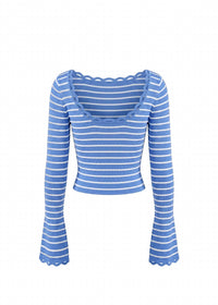 Solid & Striped - Penelope Tucked Stripe Knit Top