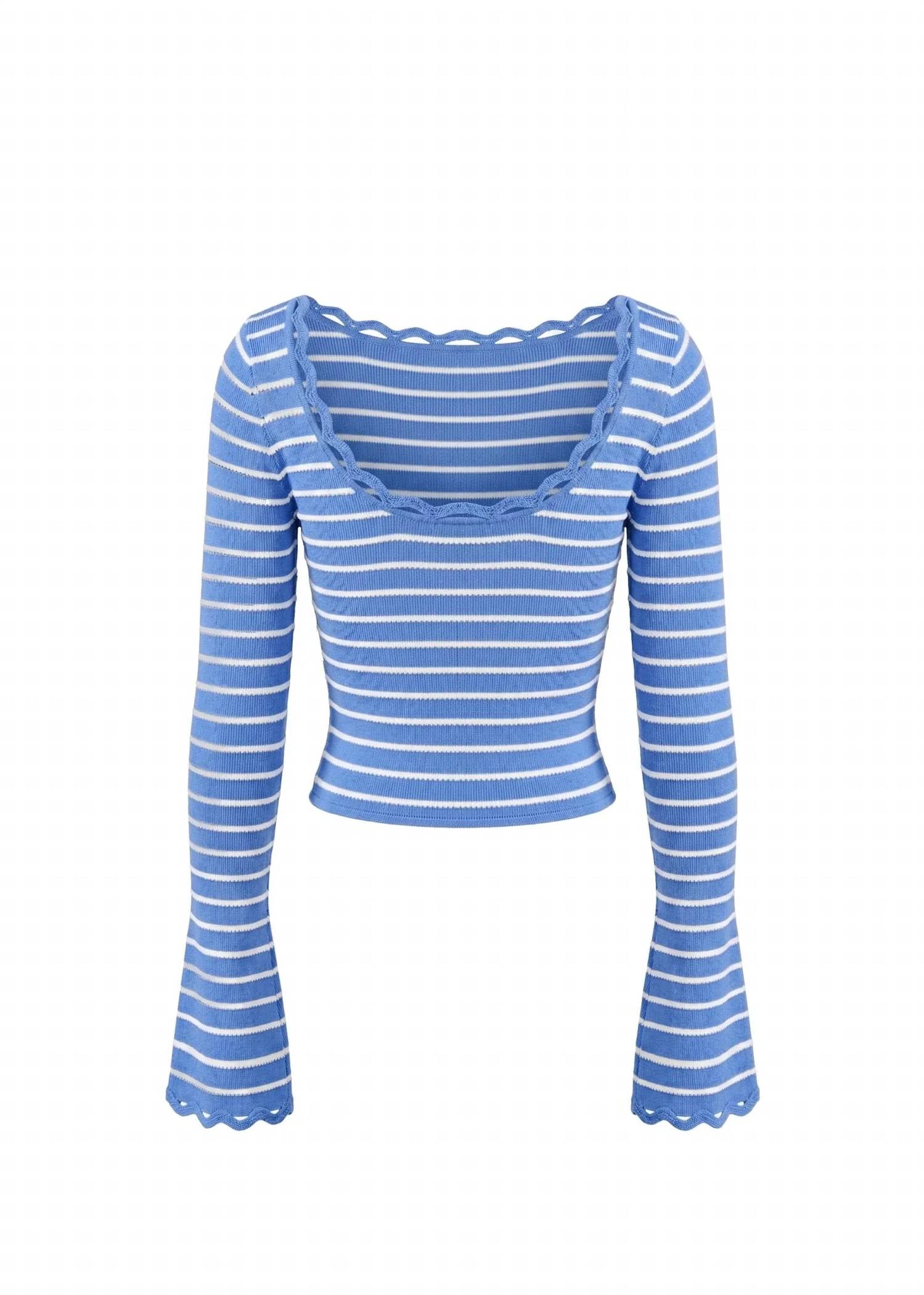 Solid & Striped - Penelope Tucked Stripe Knit Top