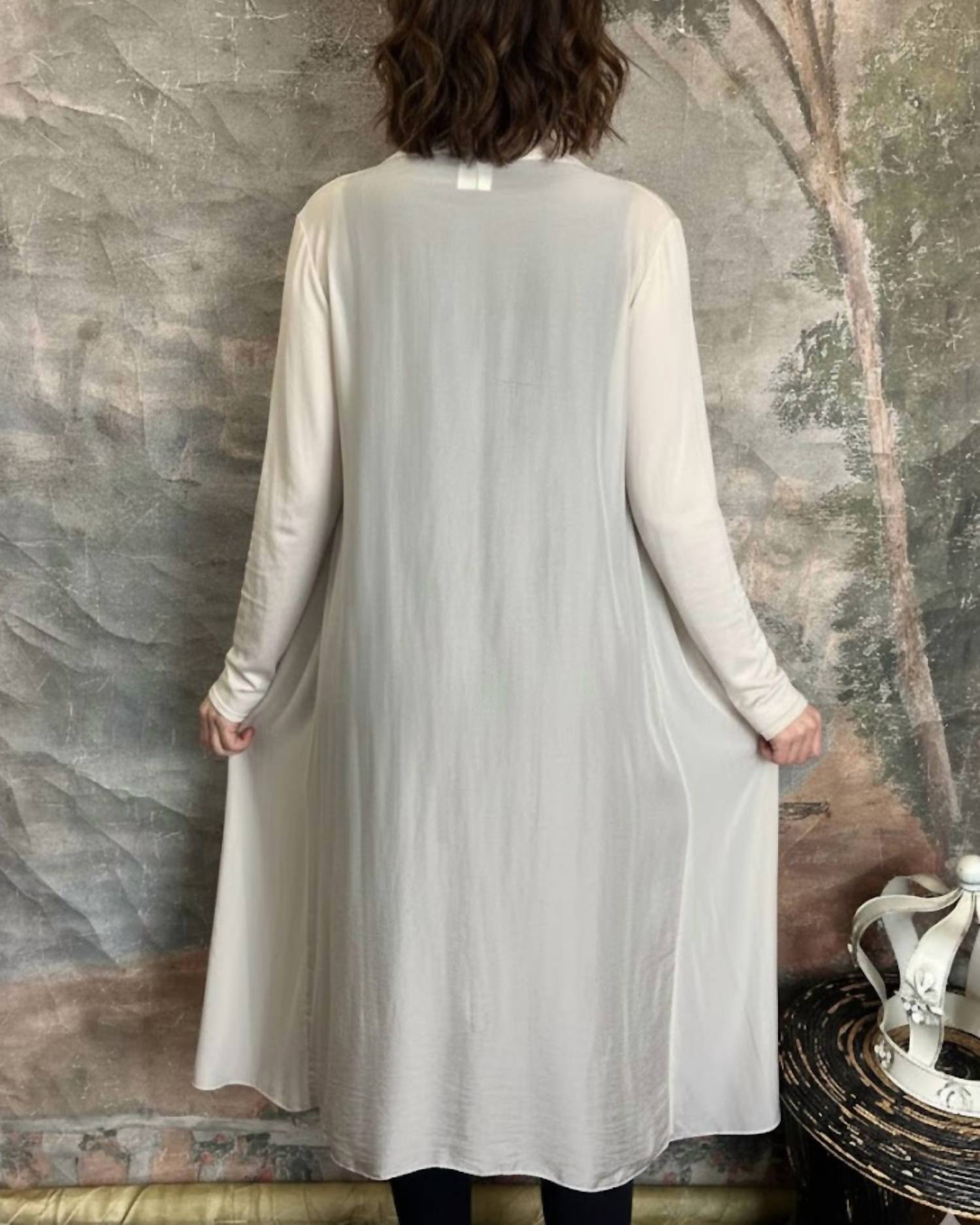 Saga - Silk Drape Duster