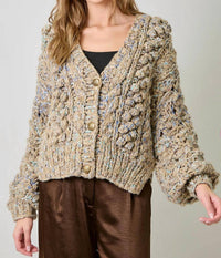 Mystree - Flecked Chunky Cardigan
