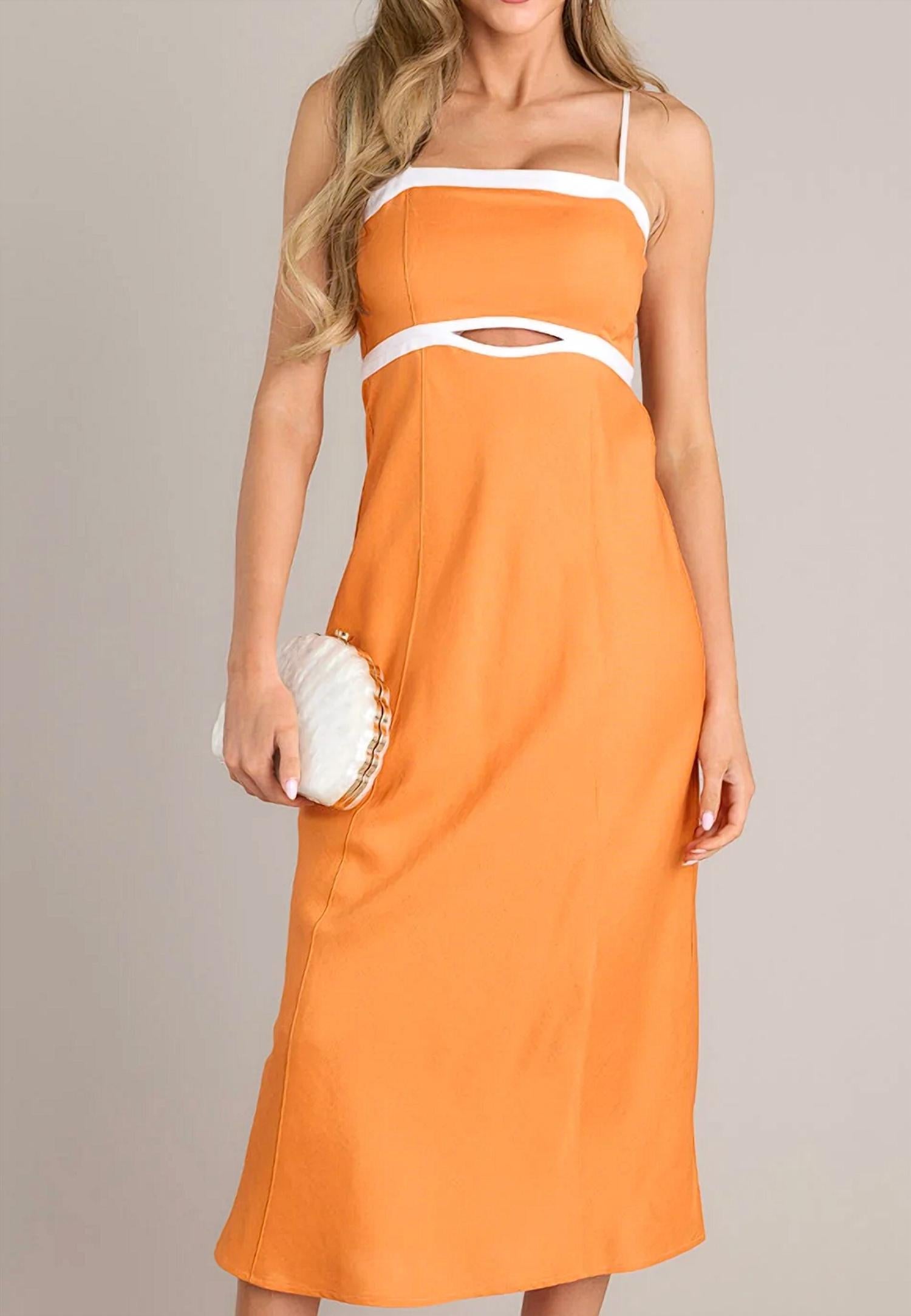 Minkpink - Midi Contrast Dress