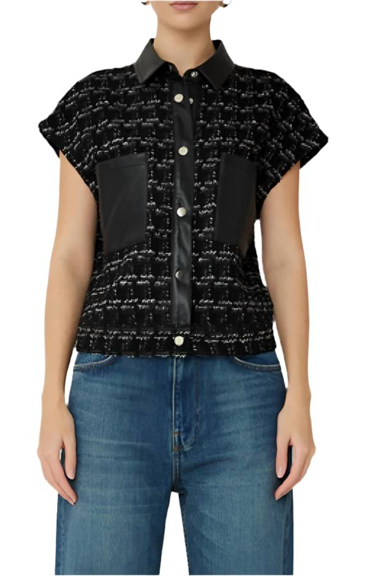 Js71 - Tyson Tweed Vest