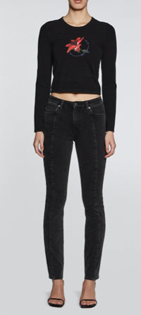 Ksubi - hi n wasted onyx zip