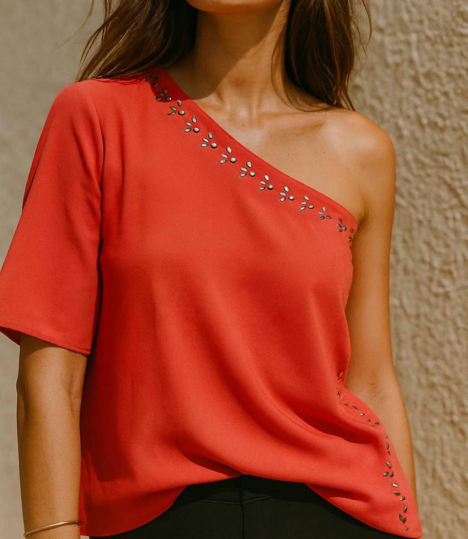 Uma - Elina One-shoulder Blouse