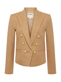 L'Agence - Brooke Double Breasted Crop Blazer