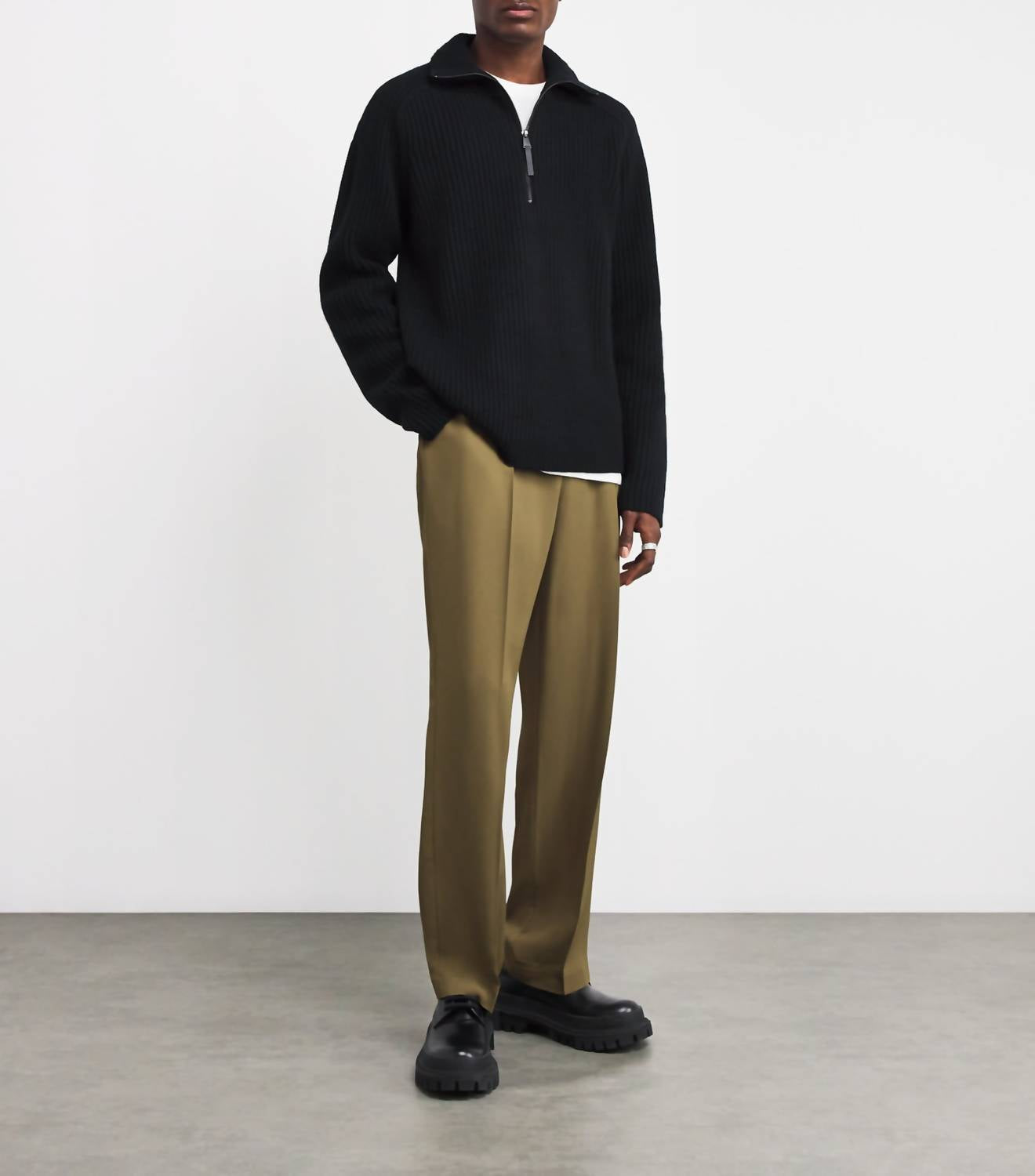 Simkhai - Henry Half-zip Cashmere Blend Sweater