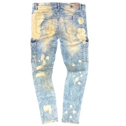 Industrial Indigo - Men's Strap Jeans