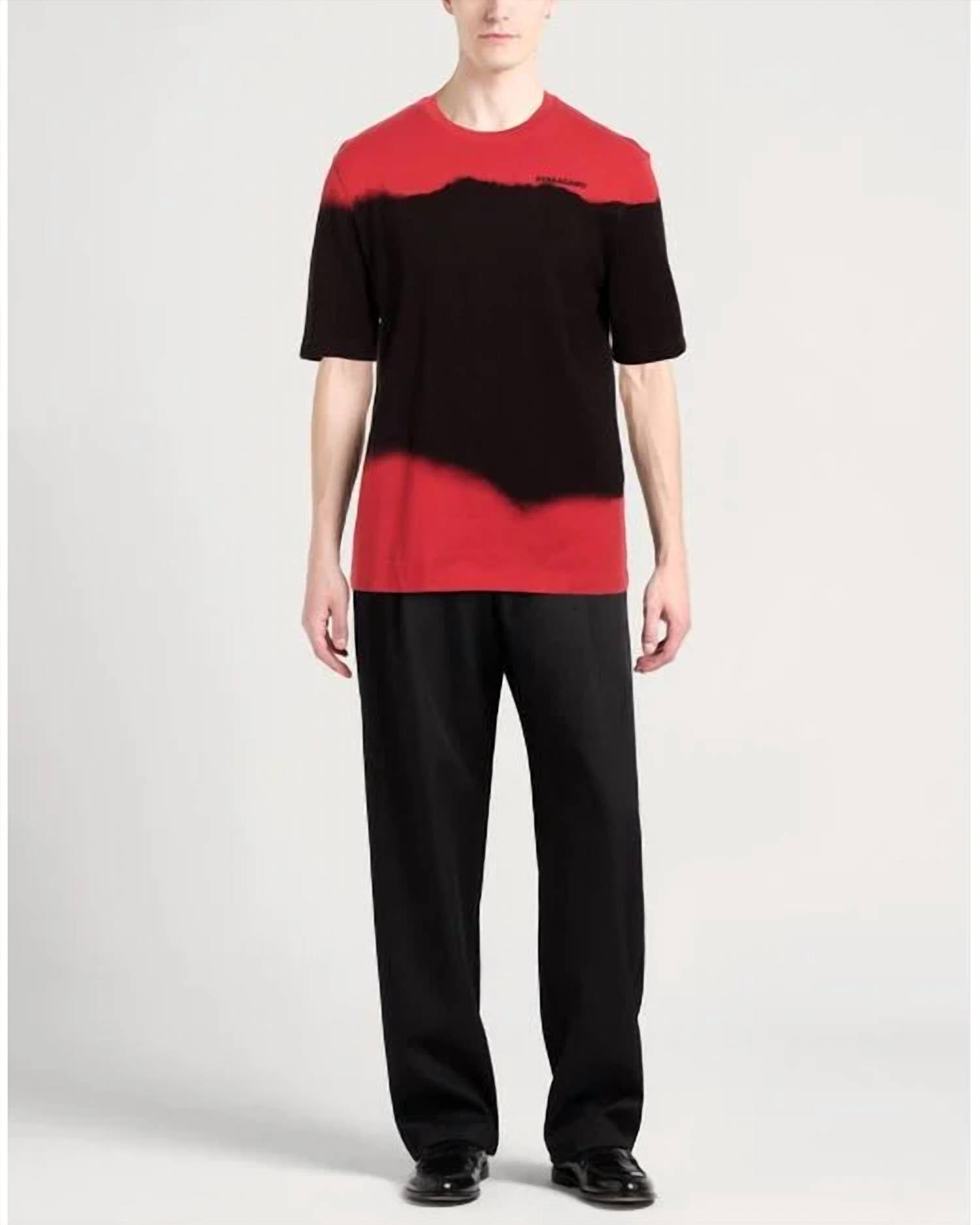 Salvatore Ferragamo - Printed Crewneck Short Sleeve T-shirt