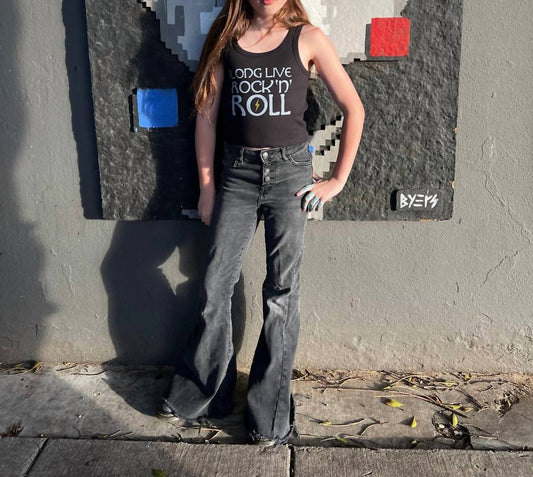 Rowdy Sprout - Girls Rock N' Roll Tank Top