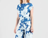 Clara Sunwoo - Side Ruched Boat Neck Top