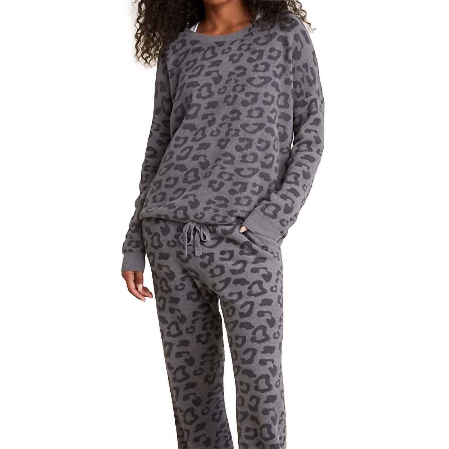 Barefoot Dreams - CozyChic Ultra Lite Slouchy Barefoot in the Wild Pullover