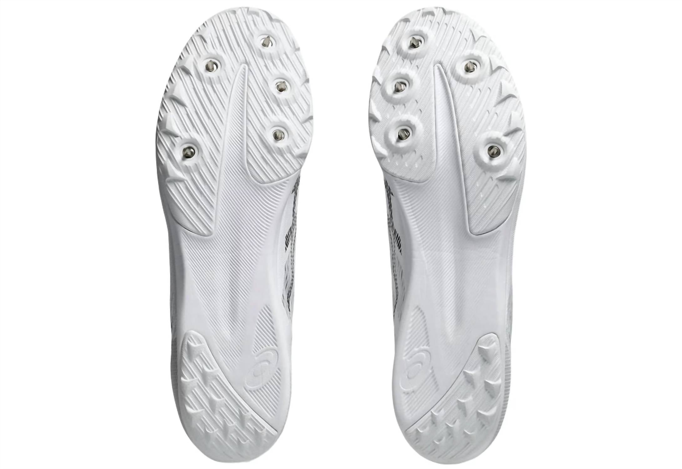 ASICS Men's Resurgence Cx Spike Shoe in white gunmetal - men's shoe - alternate view