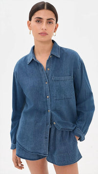 Z Supply - Perfect Twill Button Up Shirt
