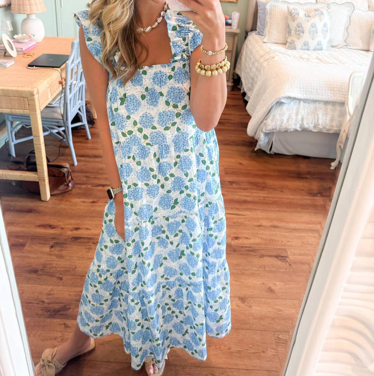 Thml - The Harbor Tiered Maxi Dress