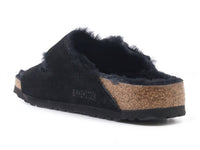Birkenstock - Women's Arizona Two Buckle Shearling Suede Sandals - Narrow
