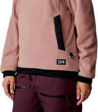 Mountain Hardwear Powder Maven Fleece Pullover Hoody in smokyquartz - women's top - view 5