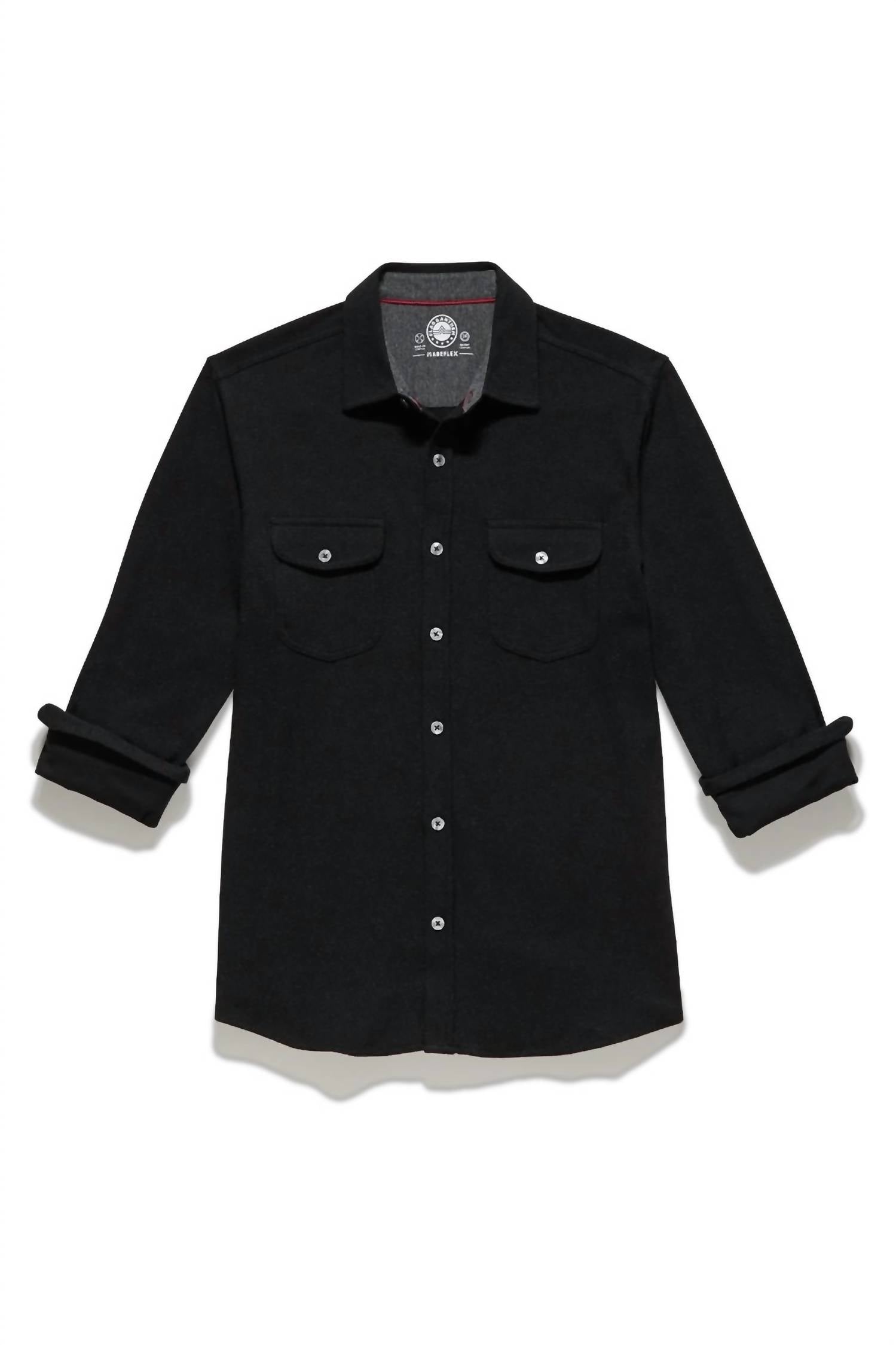 Flags & Anthem - Madeflex Stretch Knit Flannel Shirt