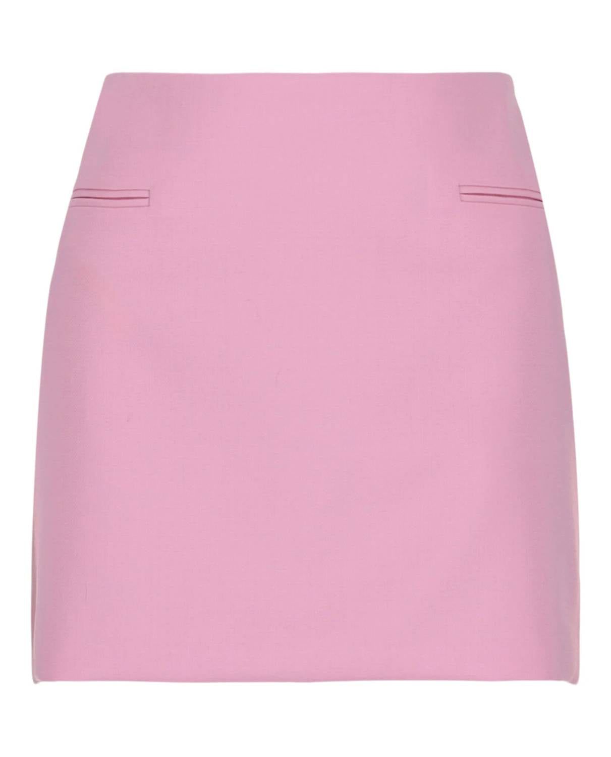 Salvatore Ferragamo - Women's Wool Mini Skirt