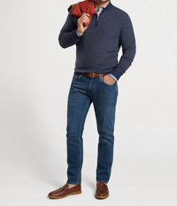 Peter Millar - Breaker Birdseye Quarter-zip Sweater