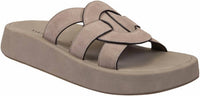 Naked Feet Women's Market Platform Sandal in taupe - women's sandal