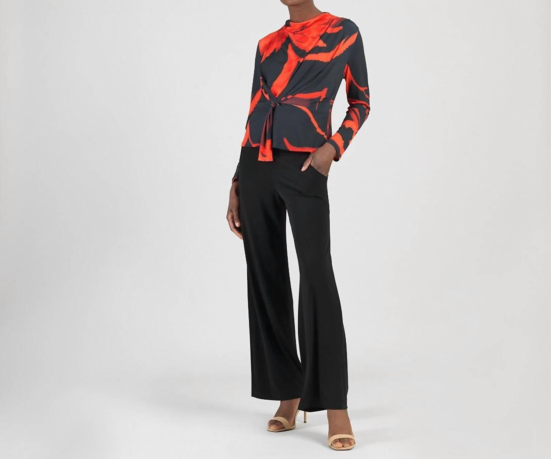 Clara Sunwoo - Long Sleeve Loop Front Top