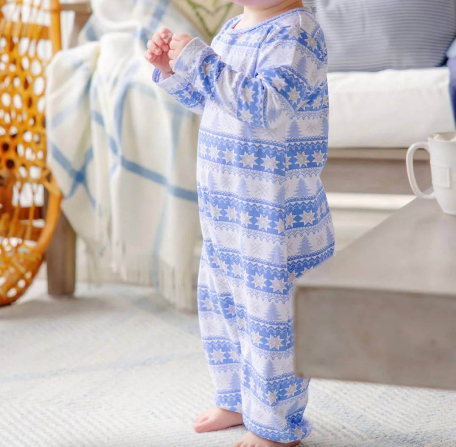 The Beaufort Bonnet Company - Boy's Long Sleeve Patton Play Romper