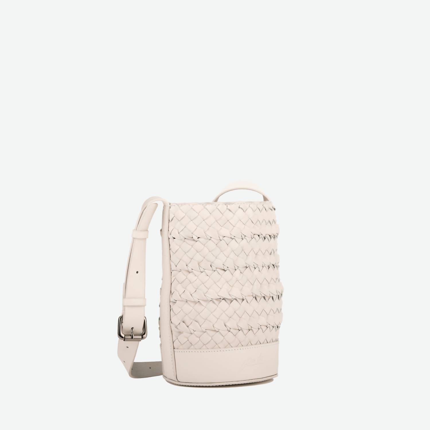 Per Lei New York - Women's Mini Emery Woven Bucket Bag