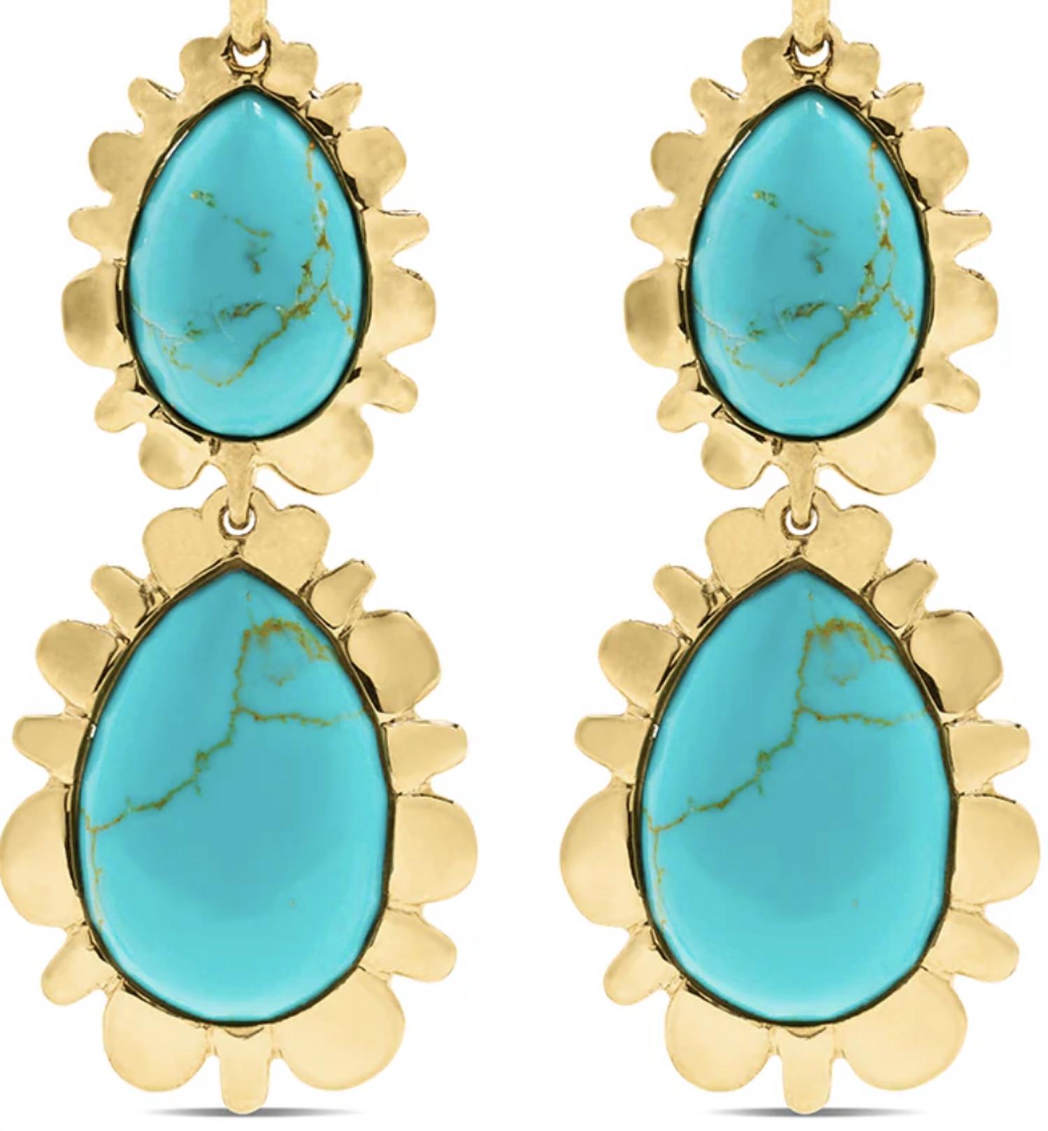Capucine De Wulf - Women's Bliss Double Drop Earrings
