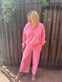 Entro - Sweatshirt With Drawstring Pants