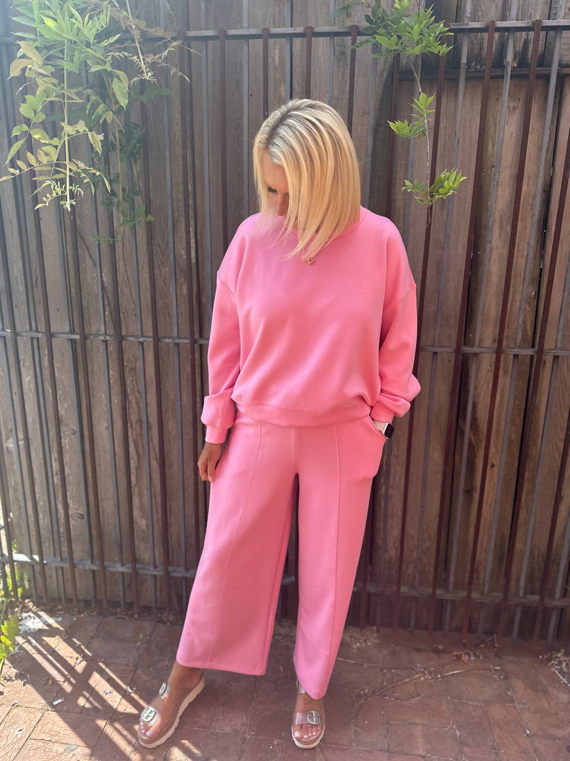 Entro - Sweatshirt With Drawstring Pants