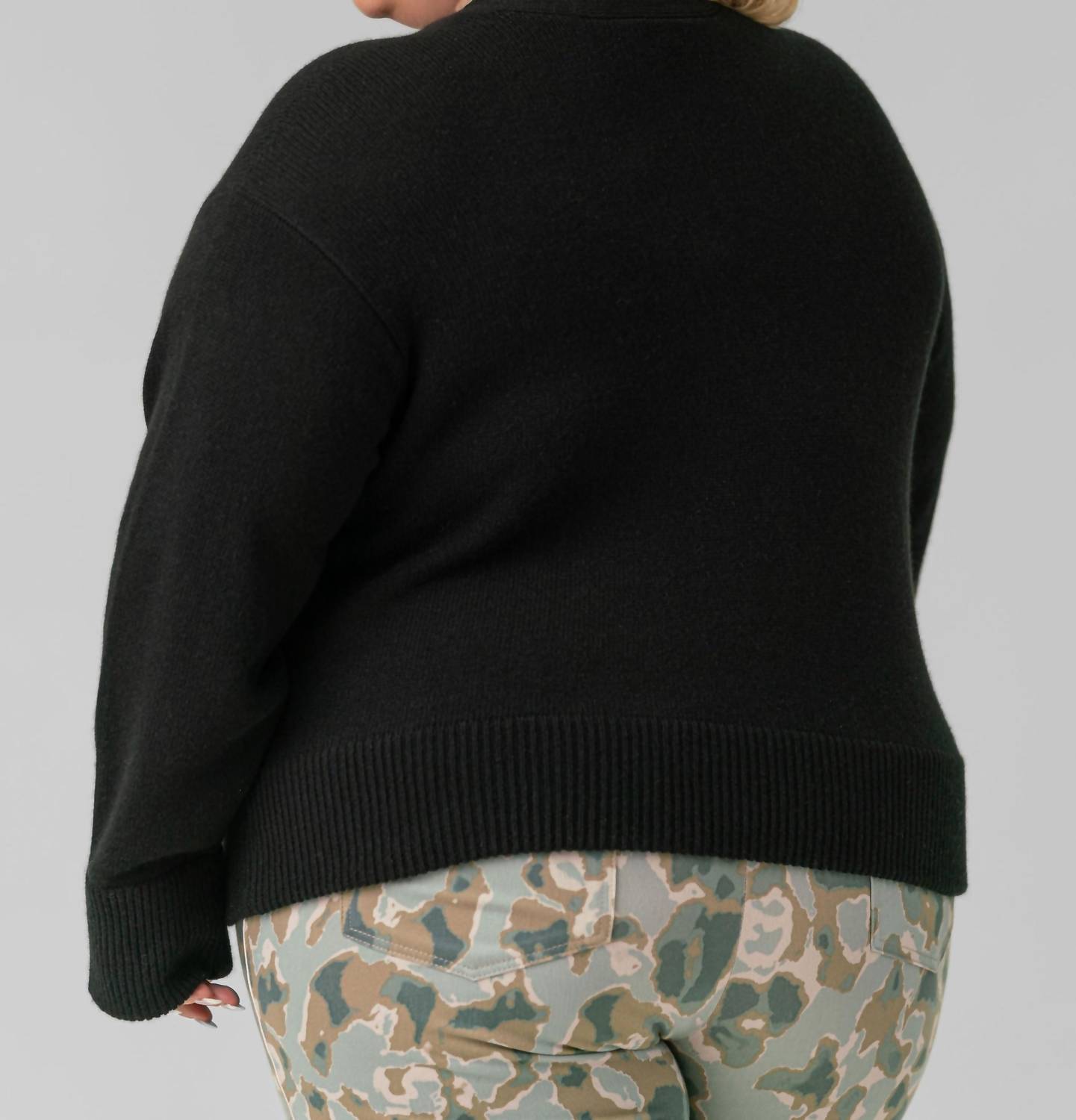 Vince - Boxy Wool Cashmere Cardigan - Plus Size