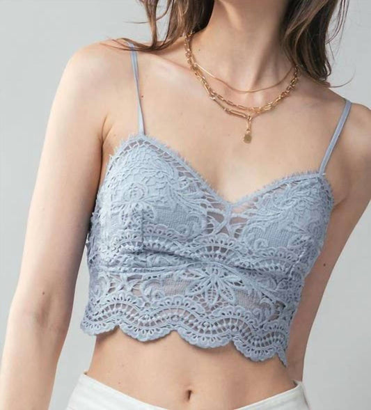 Urban Daizy - Eyelash Lace Cami Bralette