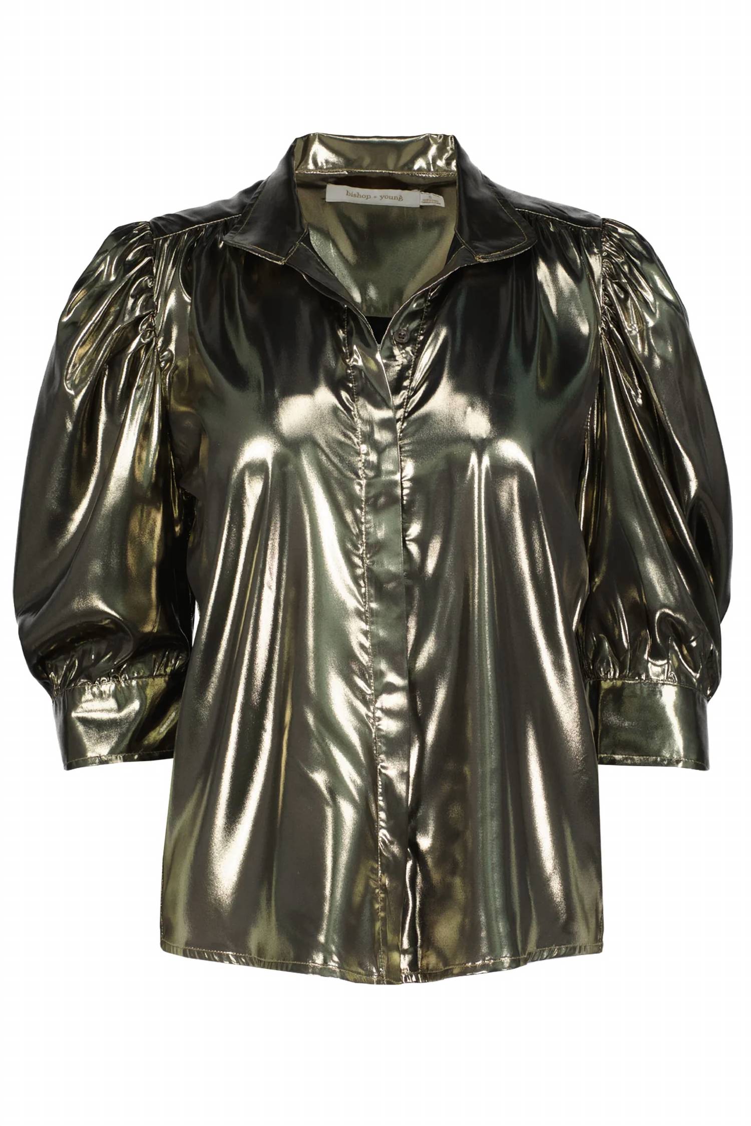 Bishop + Young - Cate Ruched Sleeve Top