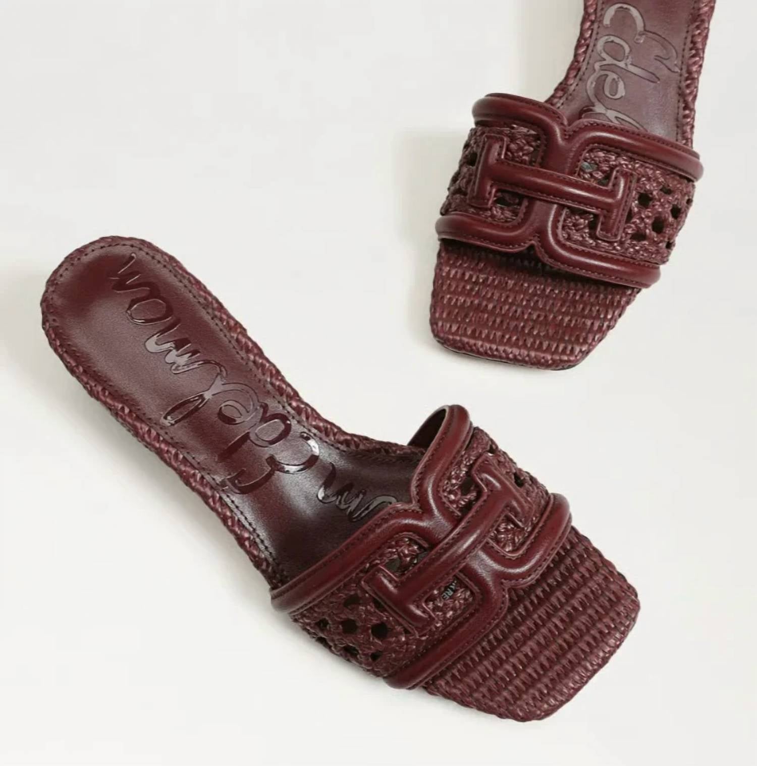 Sam Edelman - Women's Waylon Weave Slide Sandals