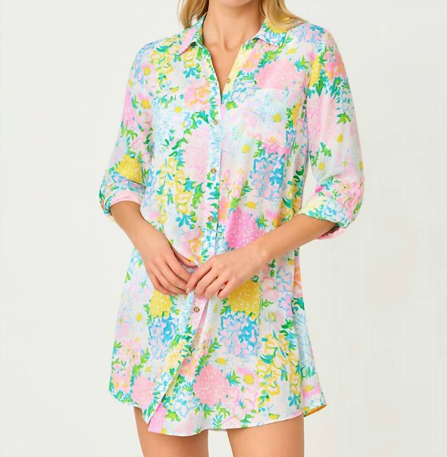 Lilly Pulitzer - Natalie Shirtdress Cover-up