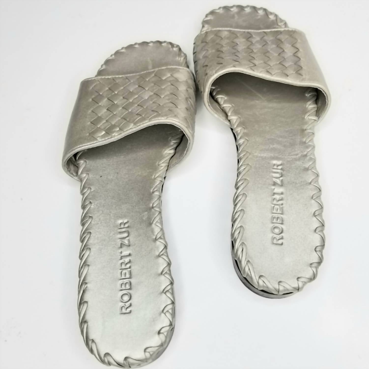 Robert Zur Women's Vue Sandal in silver - women's sandal - alternate view