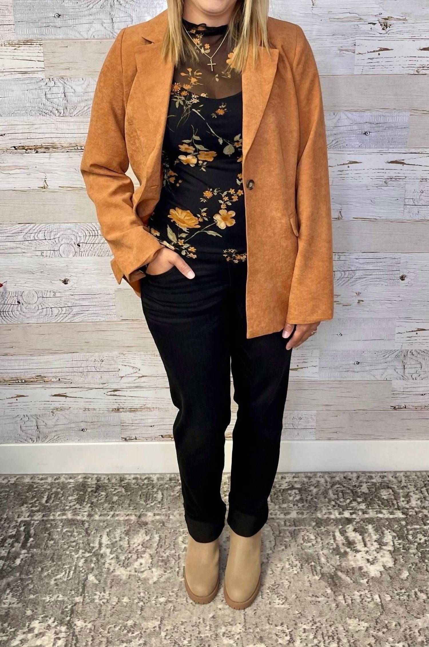 Sadie & Sage - Women's Sundown Pocket Blazer