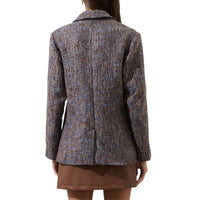 Sugarlips - Serah Margaret Tweed Oversized Blazer