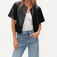 Six/Fifty - Quinn Faux Leather Jacket
