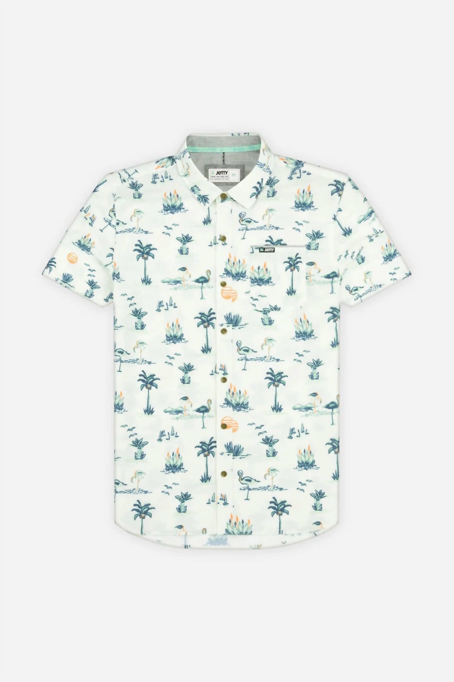 Jetty - Men's Garwood Short Sleeve Woven Shirt