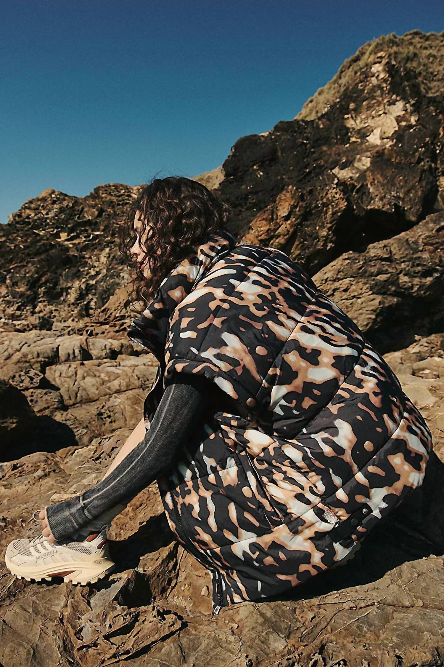 Free People - Printed in a Bubble Vest