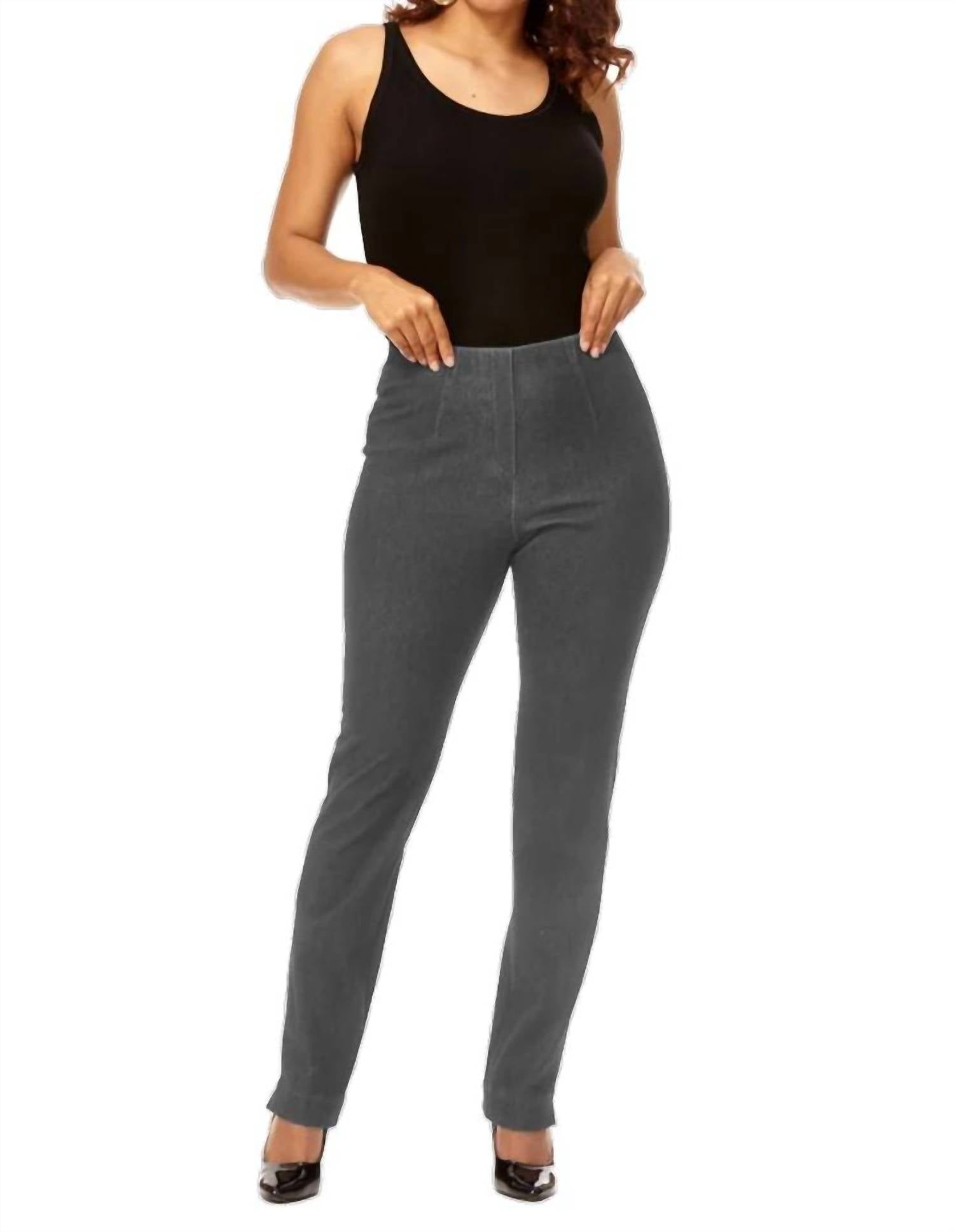 Beverly Rose Lior Sasha Pants in anthracite denim - women's pants
