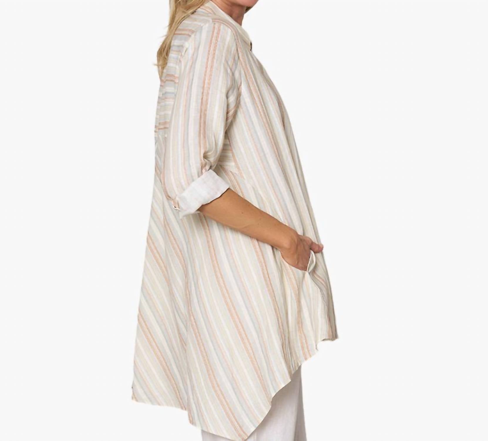 Stella Carakasi - Striped True Form Shirt