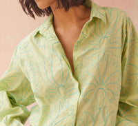 OMIKA Nero Blouse in laila agave - women's blouse - view 5