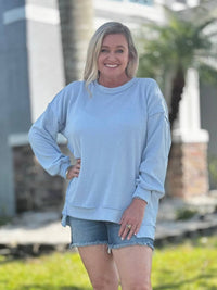 Simply Southern - Radiantly Ribbed Long Sleeve Top
